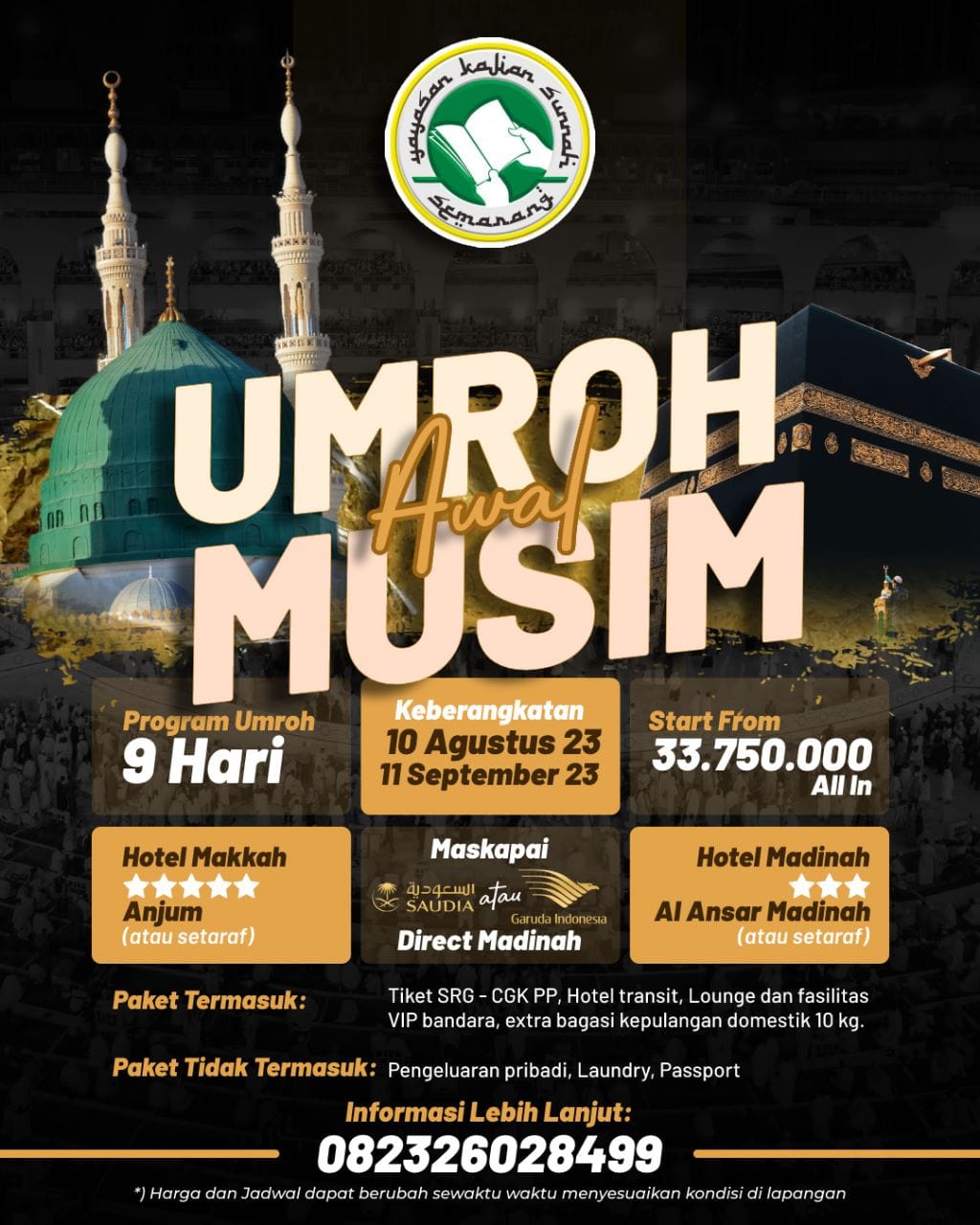 Program Umroh YKSS Awal Musim