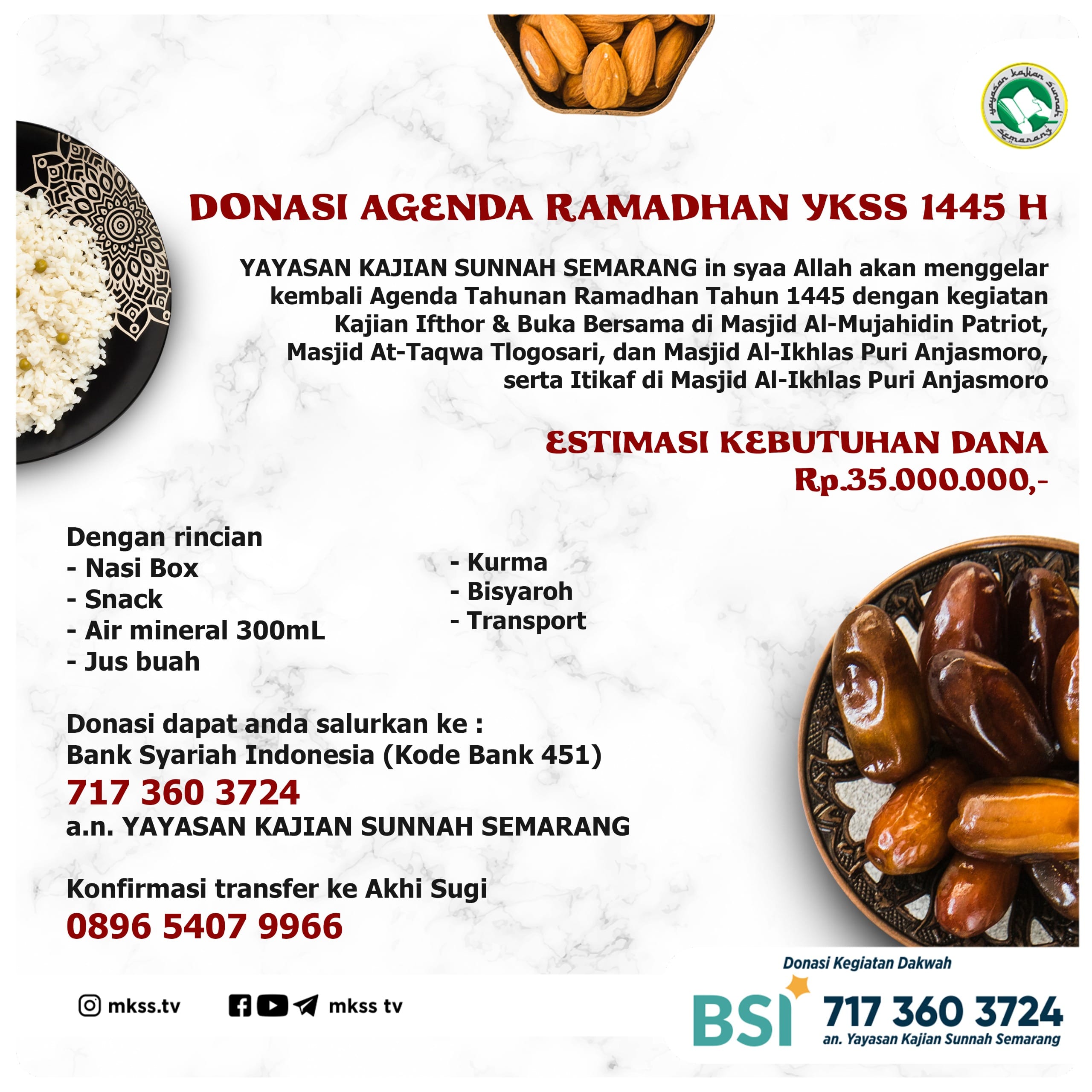 Ramadhan Bersama YKSS
