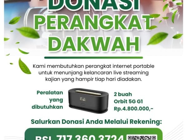 Flash Donasi Perangkat Dakwah