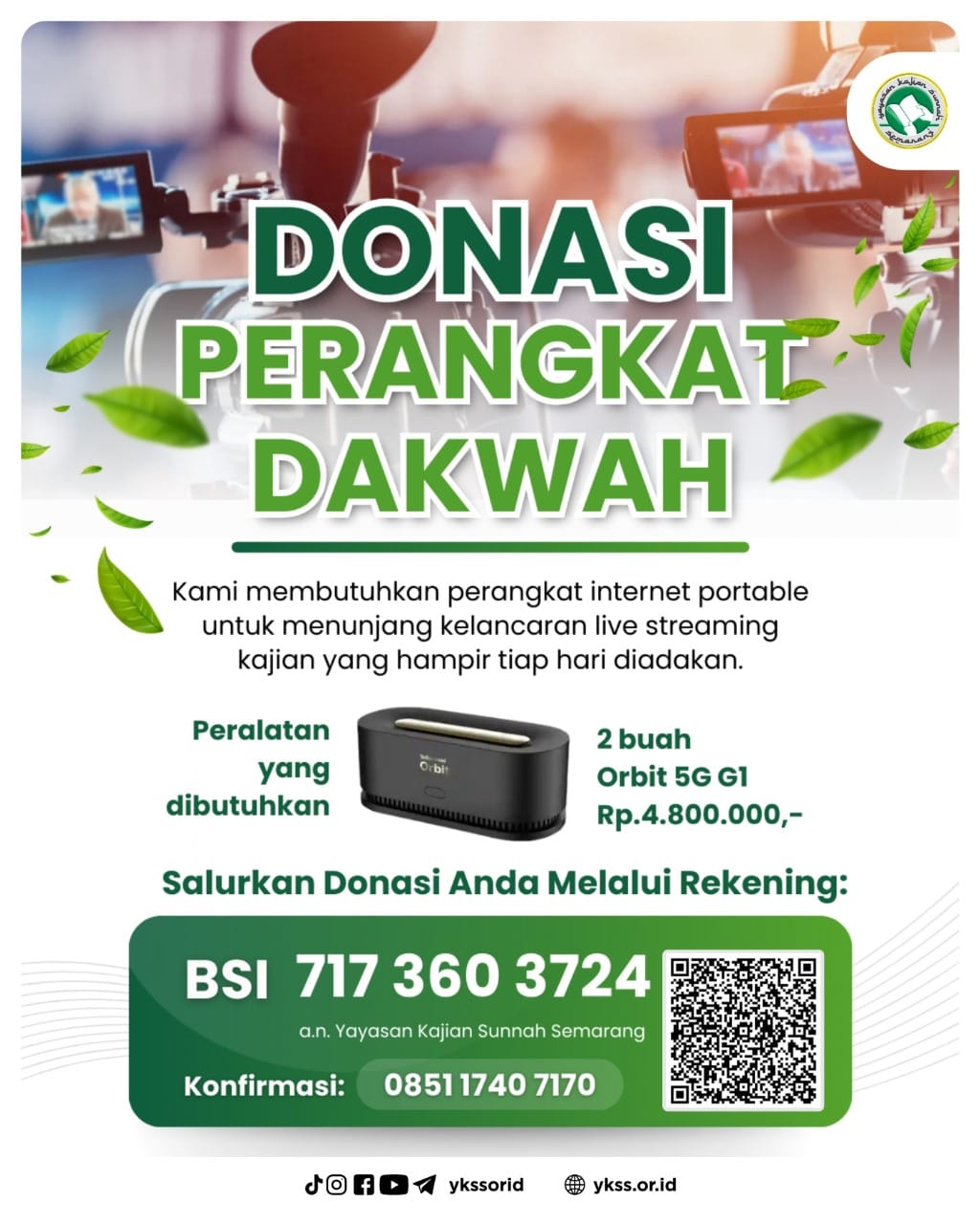 Flash Donasi Perangkat Dakwah